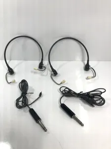 Lot of 2 Vintage 1970's Telex Headset Intercom Aviation Pilot CAATC 3R2-1B